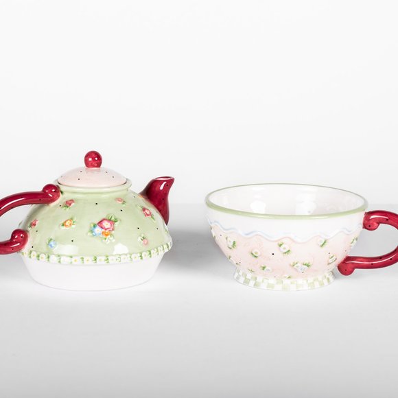 Set of 5 Mary Engelbreit Collectible Tea Pots - Picture 15 of 15